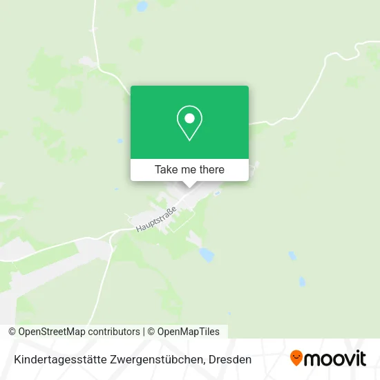 Карта Kindertagesstätte Zwergenstübchen