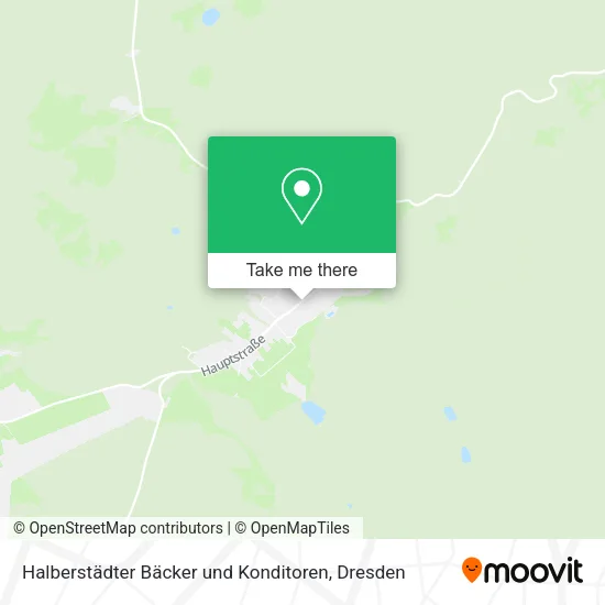 Карта Halberstädter Bäcker und Konditoren