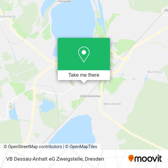 Карта VB Dessau-Anhalt eG Zweigstelle