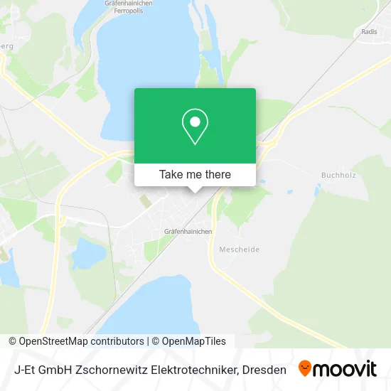 Карта J-Et GmbH Zschornewitz Elektrotechniker