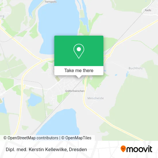 Карта Dipl. med. Kerstin Kellewilke