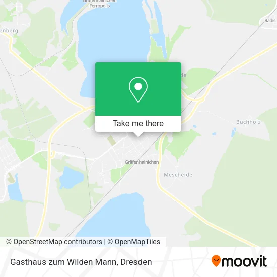 Карта Gasthaus zum Wilden Mann