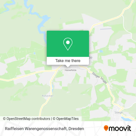 Карта Raiffeisen Warengenossenschaft