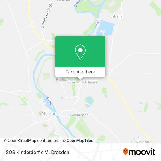 Карта SOS Kinderdorf e.V.