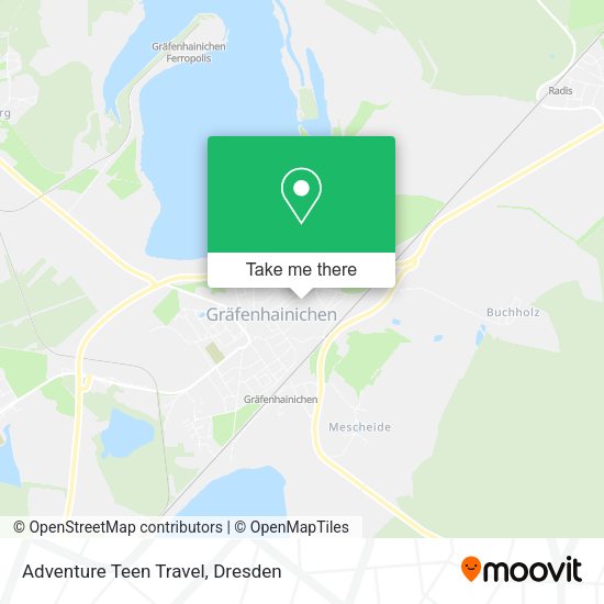 Карта Adventure Teen Travel