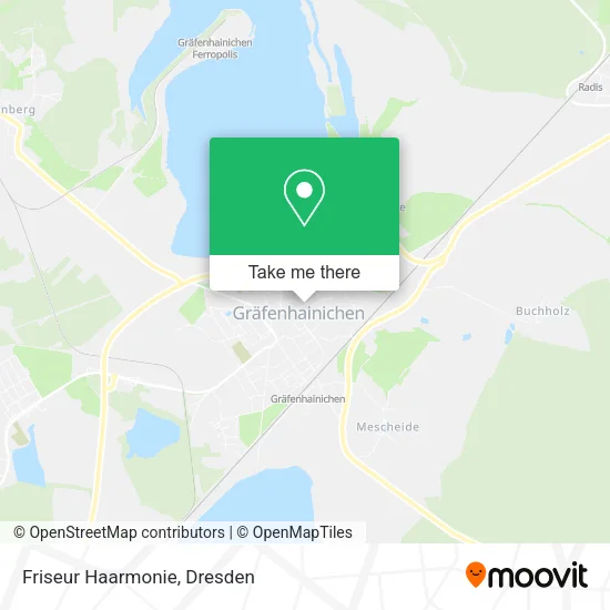 Карта Friseur Haarmonie