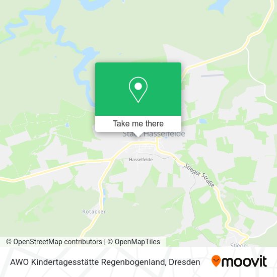 Карта AWO Kindertagesstätte Regenbogenland