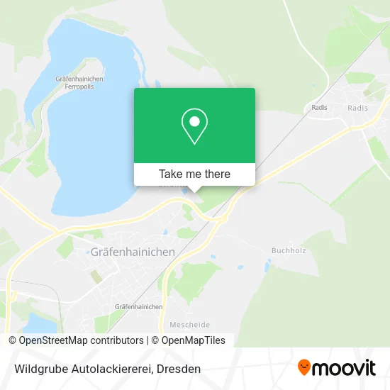 Карта Wildgrube Autolackiererei