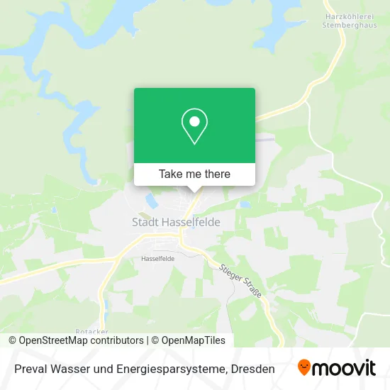 Карта Preval Wasser und Energiesparsysteme