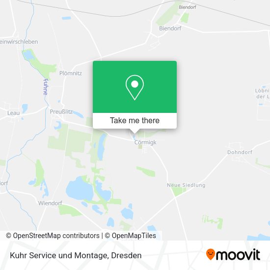 Карта Kuhr Service und Montage