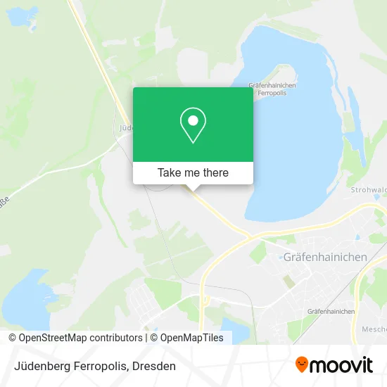 Карта Jüdenberg Ferropolis