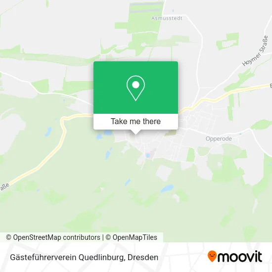 Карта Gästeführerverein Quedlinburg