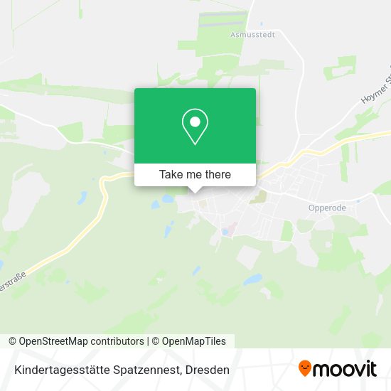 Карта Kindertagesstätte Spatzennest