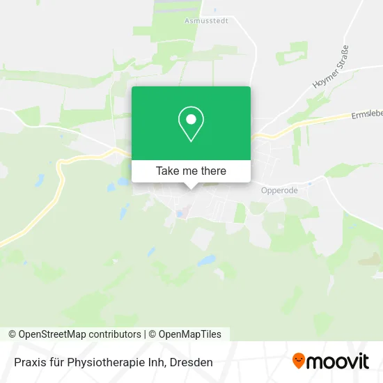 Карта Praxis für Physiotherapie Inh