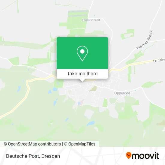 Карта Deutsche Post