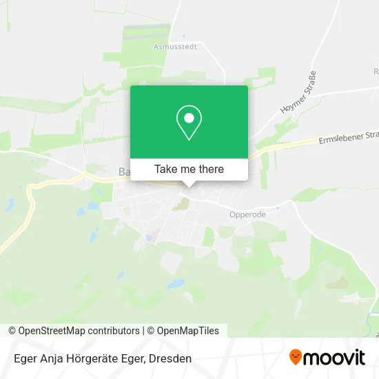 Карта Eger Anja Hörgeräte Eger