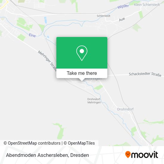 Карта Abendmoden Aschersleben