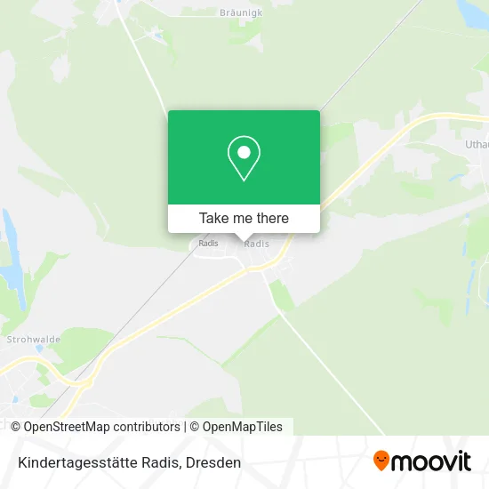 Карта Kindertagesstätte Radis