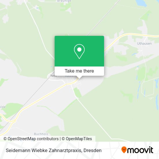 Карта Seidemann Wiebke Zahnarztpraxis
