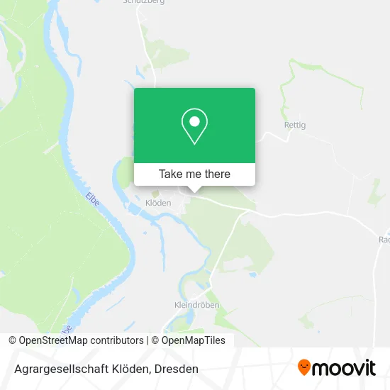 Карта Agrargesellschaft Klöden