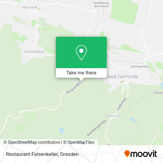 Карта Restaurant Felsenkeller