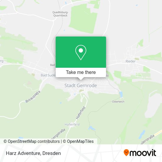 Карта Harz Adventure