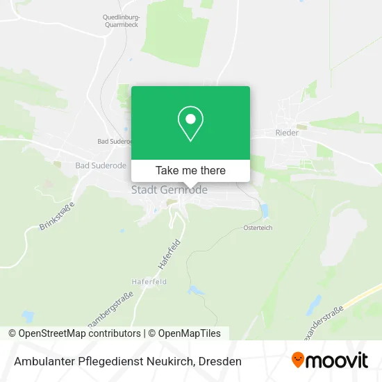 Карта Ambulanter Pflegedienst Neukirch