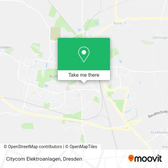 Карта Citycom Elektroanlagen