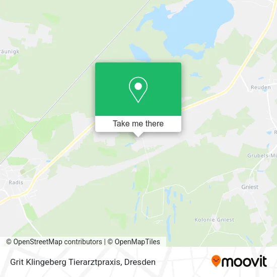 Карта Grit Klingeberg Tierarztpraxis