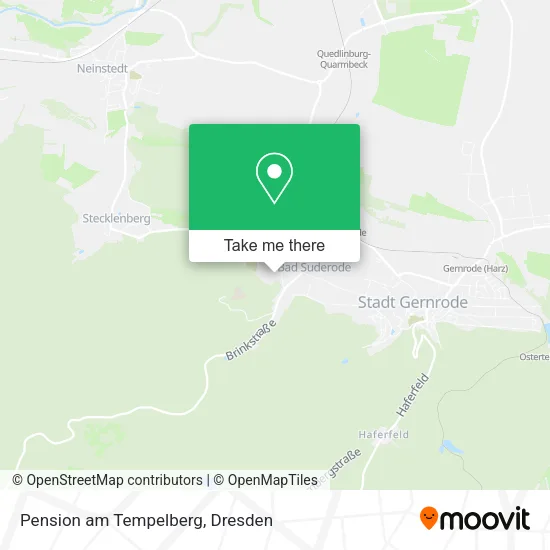Карта Pension am Tempelberg