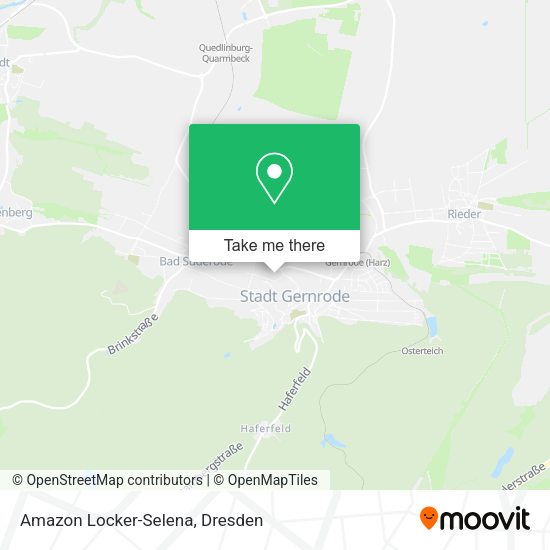 Карта Amazon Locker-Selena