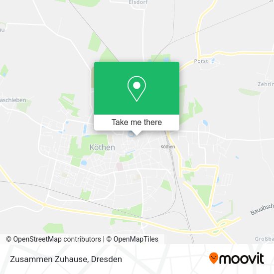 Карта Zusammen Zuhause