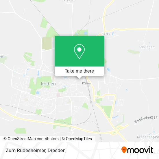 Карта Zum Rüdesheimer