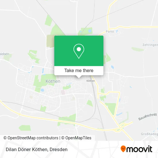 Карта Dilan Döner Köthen