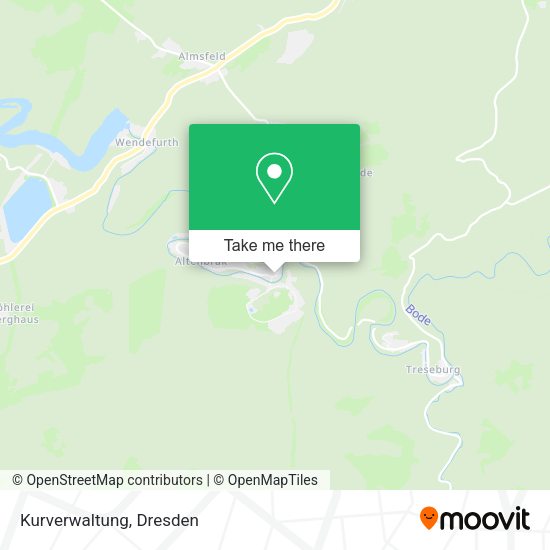 Карта Kurverwaltung