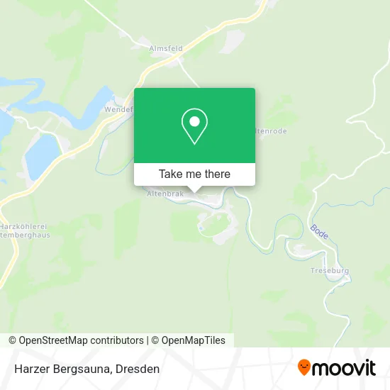 Карта Harzer Bergsauna