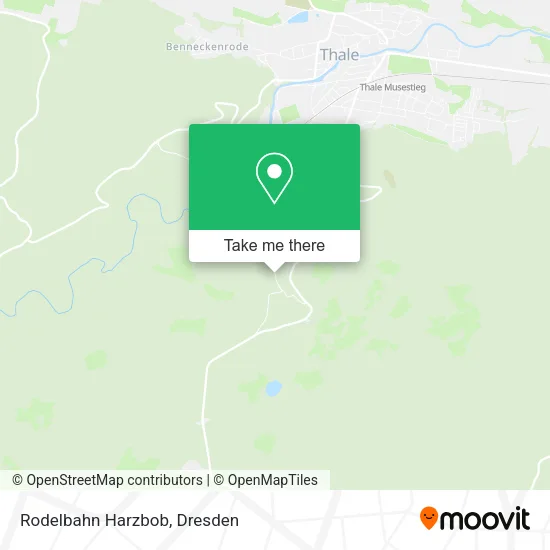 Карта Rodelbahn Harzbob