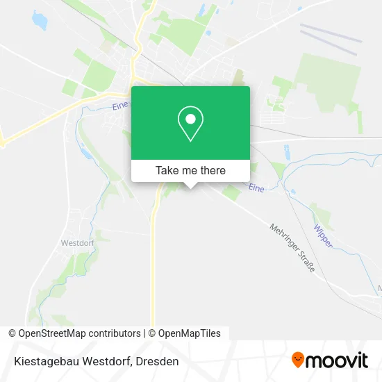 Kiestagebau Westdorf map