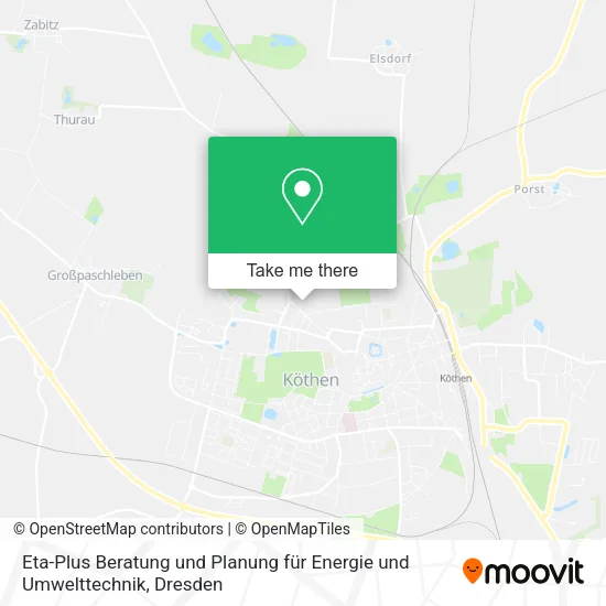Eta-Plus Beratung und Planung für Energie und Umwelttechnik map
