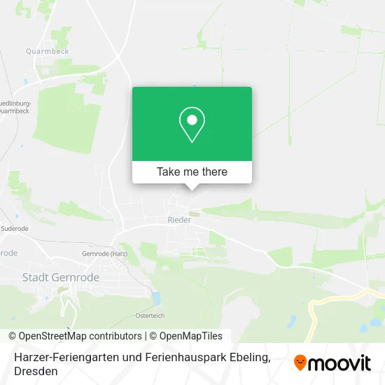 Карта Harzer-Feriengarten und Ferienhauspark Ebeling