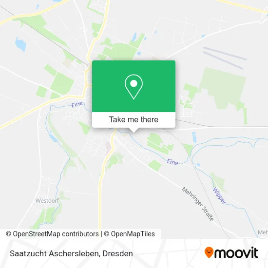 Карта Saatzucht Aschersleben