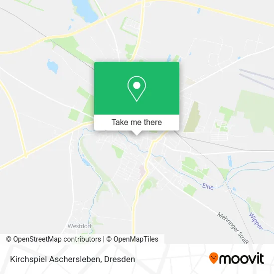 Карта Kirchspiel Aschersleben