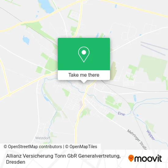 Карта Allianz Versicherung Tonn GbR Generalvertretung
