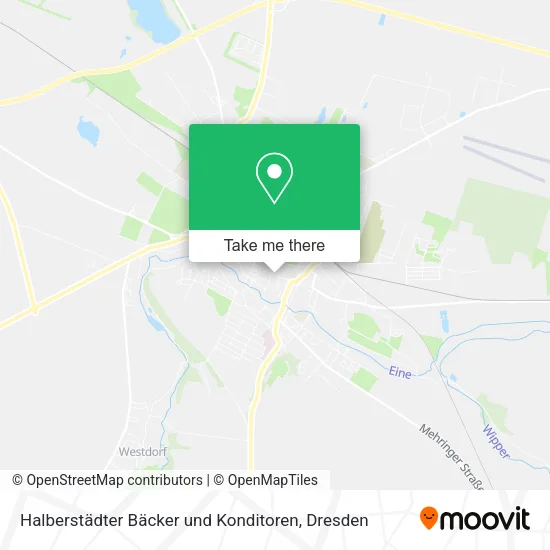 Карта Halberstädter Bäcker und Konditoren