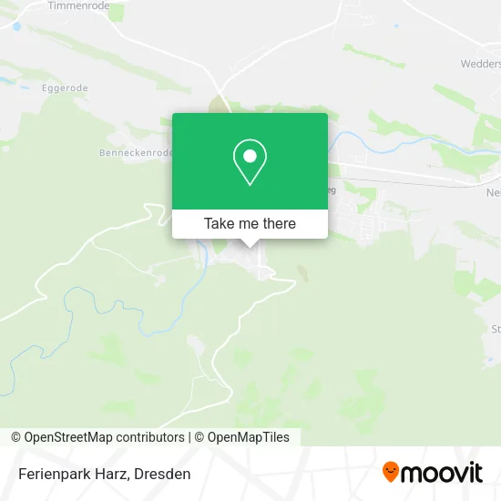 Карта Ferienpark Harz