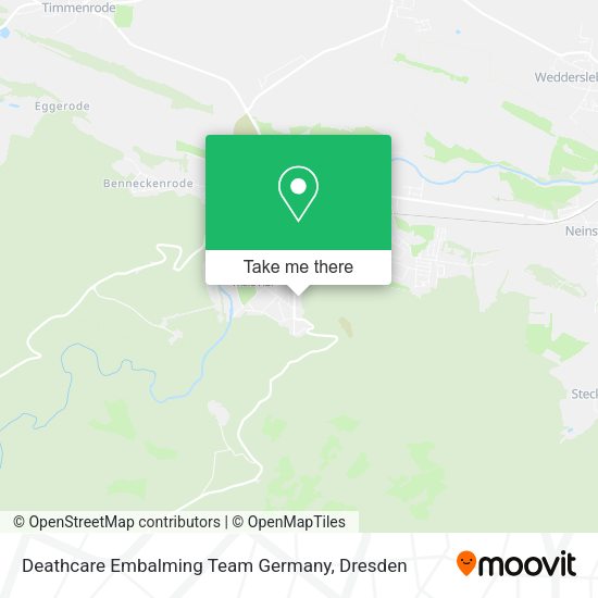 Карта Deathcare Embalming Team Germany