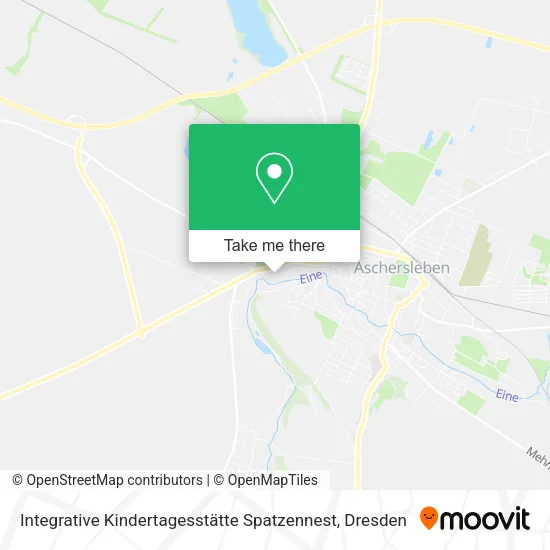 Карта Integrative Kindertagesstätte Spatzennest