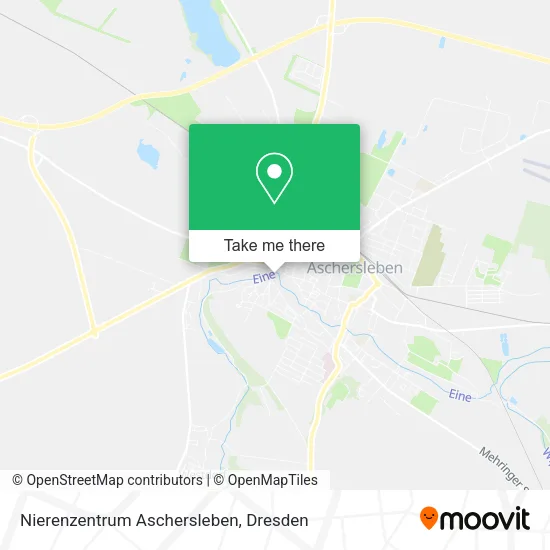 Карта Nierenzentrum Aschersleben