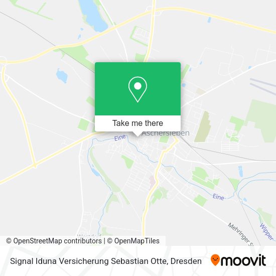 Карта Signal Iduna Versicherung Sebastian Otte