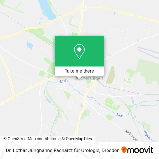 Карта Dr. Lothar Junghanns Facharzt für Urologie